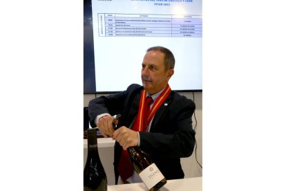 León, en Fitur 2023. BENITO ORDÓÑEZ