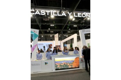 León, en Fitur 2023. BENITO ORDÓÑEZ