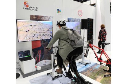 León, en Fitur 2023. BENITO ORDÓÑEZ