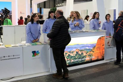 León, en Fitur 2023. BENITO ORDÓÑEZ
