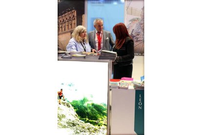 León, en Fitur 2023. BENITO ORDÓÑEZ