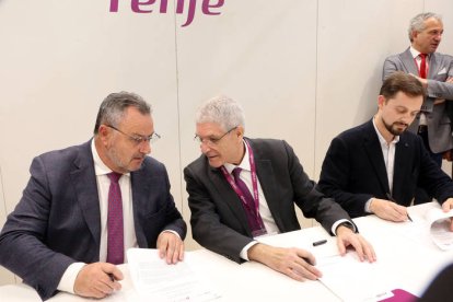 León, en Fitur 2023. BENITO ORDÓÑEZ