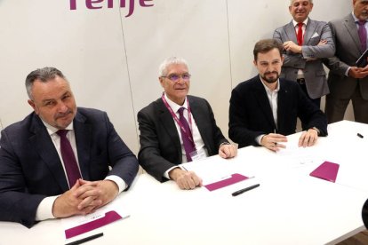 León, en Fitur 2023. BENITO ORDÓÑEZ