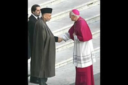 El Presidente afgano Hamid Karzai.