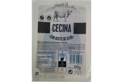 Envase del producto retirado. DL