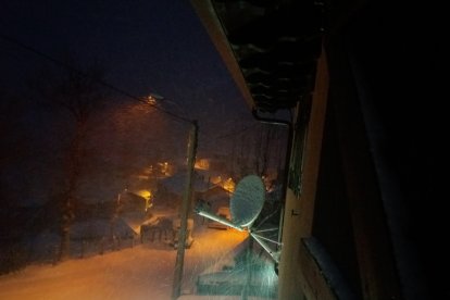 Nieve en Ferreras del Puerto. DL
