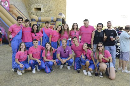 Una peña de Grajal. ACACIO DÍAZ