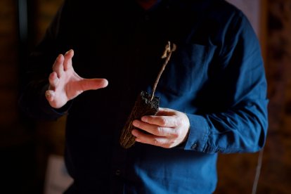 El monte de Viforcos, en Santa Colomba de Somoza, será reforestado. CAJA RURAL