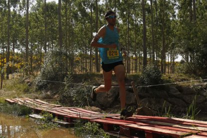 Alejandro Martínez en un momento de la carrera. FERNANDO OTERO