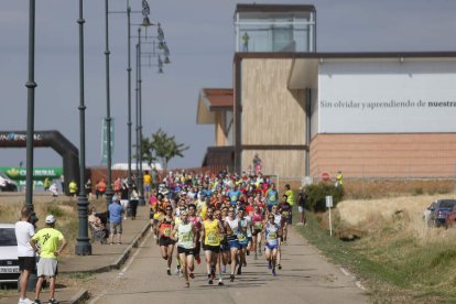 Momento de la salida de la carrera. FERNANDO OTERO