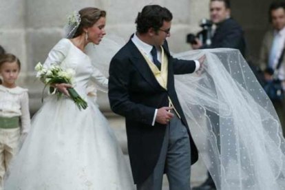 Ana Aznar y Alejandro Agag.