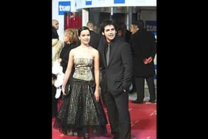 Otra de las parejas de la noche, Verónica Sánchez y Fran Perea.