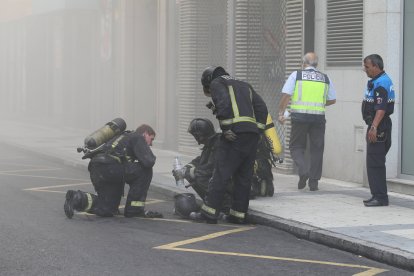 Incendio del Ayuntamiento de 2012. NORBERTO