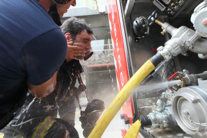 Incendio del Ayuntamiento de 2012. NORBERTO
