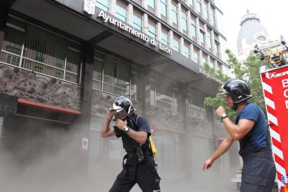 Incendio del Ayuntamiento de 2012. SECUNDINO FERNÁNDEZ