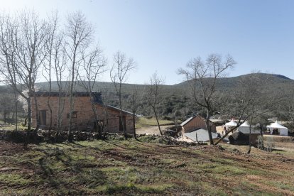 Así ha quedado Peón de Arriba tras la recuperación. L. DE LA MATA