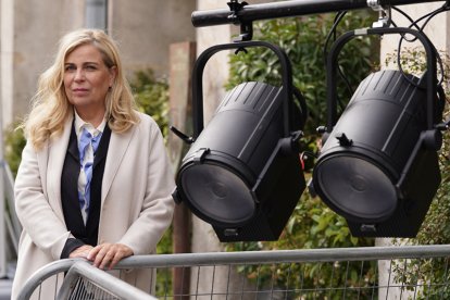 La directora danesa Lone Scherfig abrió la 68ª edición de la Semana Internacional de Cine de Valladolid con la película fuera de concurso 'La contadora de historias'.  EFE / NACHO GALLEGO