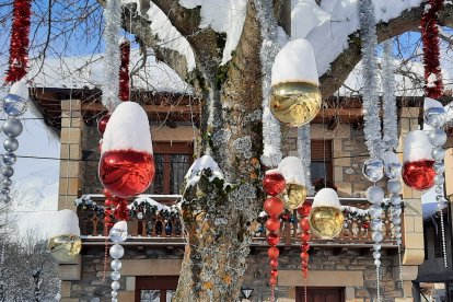 'Nieve en Horcadas'. LEÓN RODRÍGUEZ