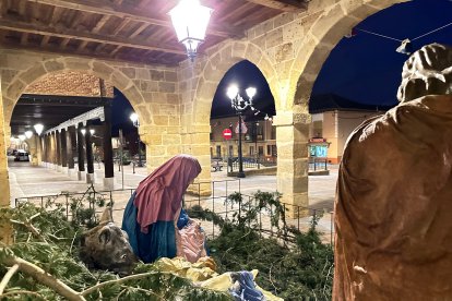'Nacimiento bajo el portal'. ALBERTO GARCÍA MARTÍN