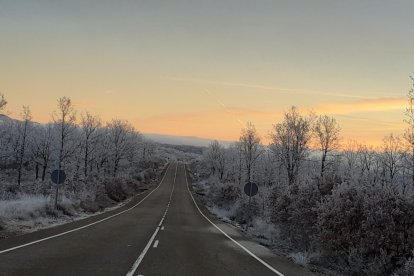 'Amanecer en Almanza'. DORI CALZÓN GONZÁLEZ