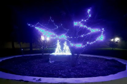 'Constelación navideña'. HÉCTOR BAYÓN