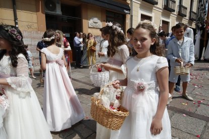 León celebra el Corpus Chico. RAMIRO