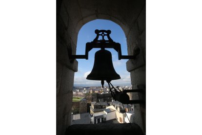El Castillo, visto desde el campanario de la Basílica de la Encina. L. DE LA MATA