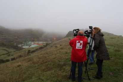 Los mineros de la Hullera Vasco Leonesa volvieron a la actividad el 6 de noviembre de 2013. SECUNDINO PÉREZ