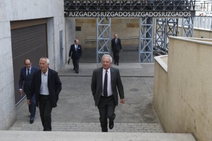 Los dueños de la Hullera Vasco Leonesa declararon ante la jueza en 2015. JESÚS F. SALVADORES