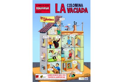 Cartel de 'La colomina vaciada'. DL