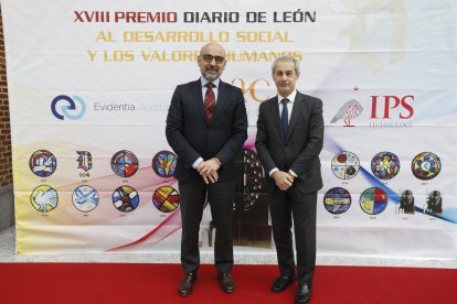 Entrega del Premio Diario de León al Desarrollo Social y los Valores Humanos. RAMIRO