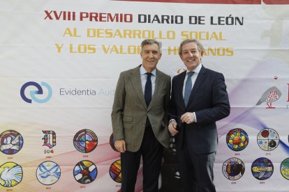 Entrega del Premio Diario de León al Desarrollo Social y los Valores Humanos. RAMIRO