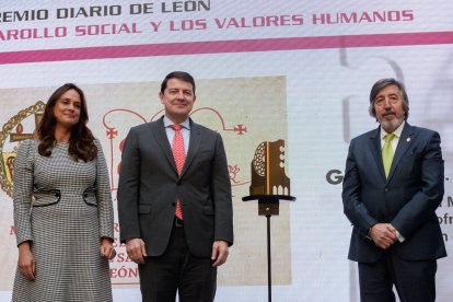 Entrega del Premio Diario de León al Desarrollo Social y los Valores Humanos. MARíA FUENTES