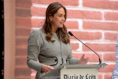 Entrega del Premio Diario de León al Desarrollo Social y los Valores Humanos. MARíA FUENTES