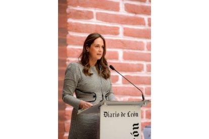 Entrega del Premio Diario de León al Desarrollo Social y los Valores Humanos. MARíA FUENTES