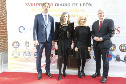 Entrega del Premio Diario de León al Desarrollo Social y los Valores Humanos. RAMIRO