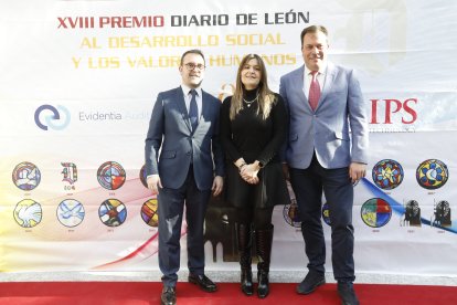 Entrega del Premio Diario de León al Desarrollo Social y los Valores Humanos. RAMIRO