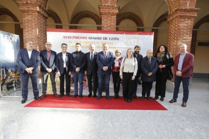 Entrega del Premio Diario de León al Desarrollo Social y los Valores Humanos. RAMIRO