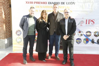 Entrega del Premio Diario de León al Desarrollo Social y los Valores Humanos. RAMIRO