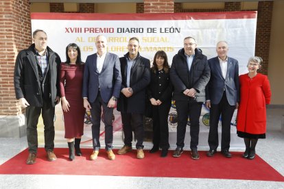 Entrega del Premio Diario de León al Desarrollo Social y los Valores Humanos. RAMIRO