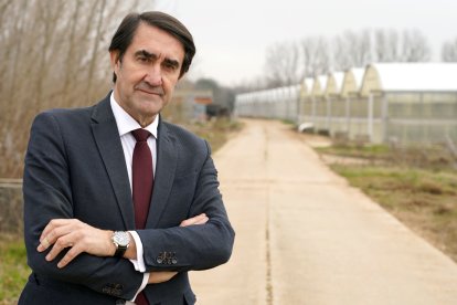 El consejero de Medio Ambiente, Vivienda y Ordenación del Territorio, Juan Carlos Suárez-Quiñones. RUBÉN CACHO.