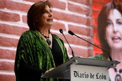 Entrega del Premio Diario de León al Desarrollo Social y los Valores Humanos. MARíA FUENTES