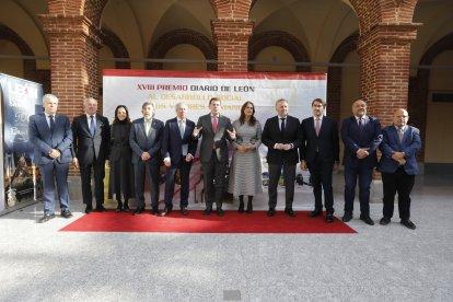 Entrega del Premio Diario de León al Desarrollo Social y los Valores Humanos. RAMIRO
