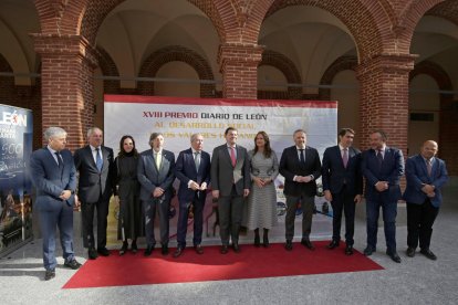 Entrega del Premio Diario de León al Desarrollo Social y los Valores Humanos. FERNANDO OTERO