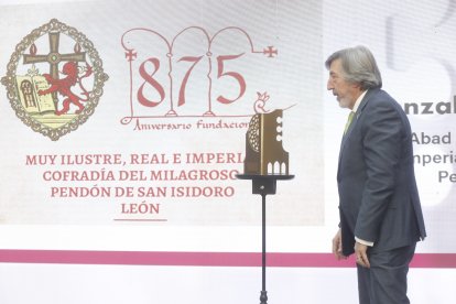 Entrega del Premio Diario de León al Desarrollo Social y los Valores Humanos. RAMIRO
