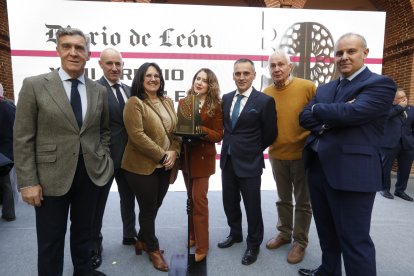 Entrega del Premio Diario de León al Desarrollo Social y los Valores Humanos. RAMIRO