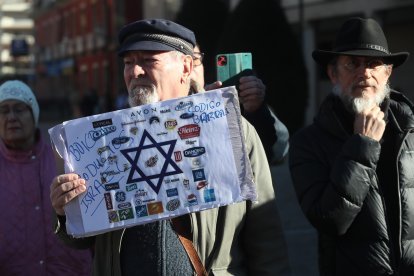 Concentración contra el genocidio en Gaza. L. DE LA MATA