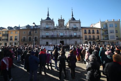 Concentración contra el genocidio en Gaza. L. DE LA MATA