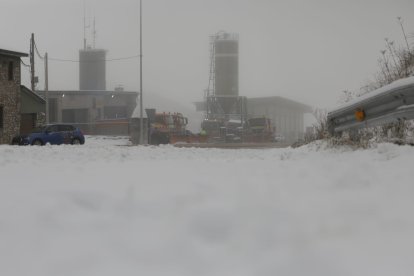 La nieve ha llegado a la provincia de León. FERNANDO OTERO