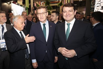 Visita de Alfonso Fernández Mañueco a la 44 edición de Fitur. ICAL